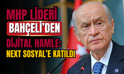 Devlet Bahçeli NeXT Sosyal’e Katıldı