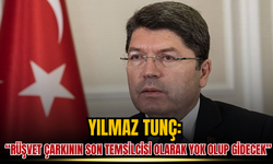Bakan Tunç’tan Özel’e: “Rüşvet çarkının son temsilcisi olarak yok olup gidecek”
