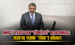 MHP’li Yıldız’dan “Türkiyeli” Açıklaması: 1938’de Yerini “Türk”e Bıraktı