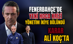 Fenerbahçe’de yönetim ikiye bölündü! Yeni teknik direktör için karar Ali Koç’ta