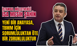 İsa Mesih Şahin’den Yeni Yasama Yılı Mesajı