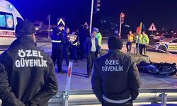 Tırın çarptığı motosiklet sürücüsü hayatını kaybetti