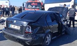 Konya’da iki otomobil çarpıştı: 2 yaralı