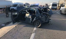 Konya’da üç araçlı zincirleme kaza: 1 yaralı