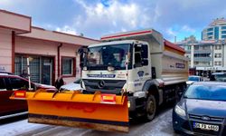 Ankara'da kar yağışıyla birlikte tüm ekipler sahada