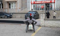 Bankaya olan borcu sebebiyle engelli vatandaşın aracı haciz edildi