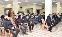 Başkan Karabacak'tan personele yeni yıl kutlaması ve yılbaşı hediyesi