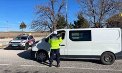 Burdur'da jandarmadan trafik denetimi: 502 araç ve sürücüsüne para cezası