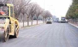 Çorum OSB'ye bin 700 ton asfalt serildi