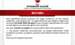 Diyarbakır'da okullar yarın da tatil edildi