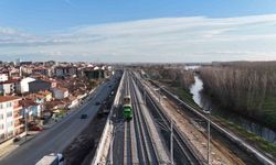 Hızlı tren projesi Edirne etabının yüzde 98'i tamamlandı