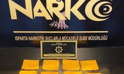 Isparta'da Narkotik operasyonunda 1 kişi tutuklandı