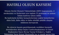 Kayseri'ye 23 hekim kadrosu