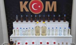 Kırşehir'de kaçak alkol operasyonu