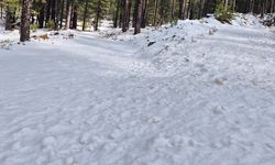 Köyceğiz Sandras Dağı karla kaplandı