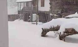 Sinop'ta kar yağışı: Yüksek kesimlerde 30 santime ulaştı