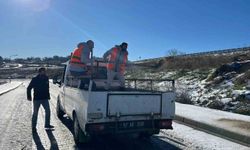 Sinop'ta 'kürekli' tuzlama çalışması