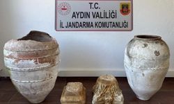 Söke'de tarihi eser operasyonu