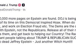 Trump'tan Adalet Bakanlığı'na Epstein belgeleri çağrısı: 'Hepsinin isimlerini açıklayıp ülkeye hizmete geri dönün'