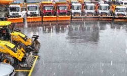 Ümraniye'de kar timleri teyakkuzda