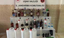 Uşak'ta yılbaşı öncesi jandarma içki kaçakçılarına darbe