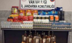 Van'da kaçak sigara, alkol ve gıda ürünü ele geçirildi