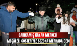 Sarıkamış Kayak Merkezi Meşaleli Gösteriyle Sezona Merhaba Dedi