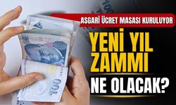 Asgari ücret masası kuruluyor! Yeni yıl zammı ne kadar olacak?