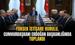 Yüksek İstişare Kurulu, Cumhurbaşkanı Erdoğan başkanlığında toplandı