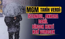 Meteoroloji tarih verdi: Ankara ve İstanbul'u kar vuracak
