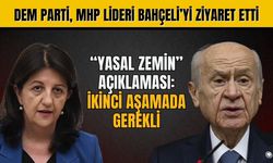 MHP lideri Bahçeli, DEM Parti heyeti ile bir araya geldi!