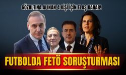 Futbolda FETÖ soruşturmasında 4 isim için karar