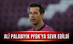 TFF, bahis soruşturması kapsamında Ali Palabıyık'ı PFDK'ya sevk etti