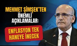 Bakan Şimşek'ten enflasyon açıklaması, tek haneli rakamlara düşeceği tarihi verdi