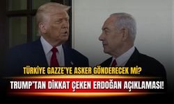 Türkiye Gazze'ye asker gönderecek mi? ABD Başkanı Trump'tan dikkat çeken Cumhurbaşkanı Erdoğan açıklaması