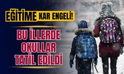 Çok sayıda ilde eğitime kar engeli; okullar yarın tatil edildi