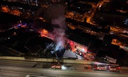 Ahşap dolu depoda çıkan yangın kontrol altına alındı