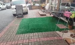 Alanya'da sağanak yağış yerini doluya bıraktı