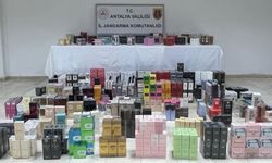 Antalya'da jandarmadan kaçak parfüm operasyonu