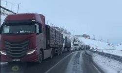 Ardahan'da ulaşıma kar ve tipi engeli