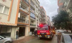 Aspiratörden çıkan yangın panikletti