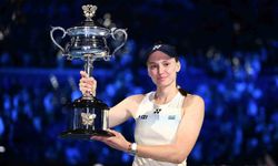 Avustralya Açık tek kadınlarda şampiyon Elena Rybakina