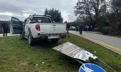 Ayvacık'ta iki araç çarpıştı: 2 yaralı