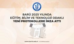 BARÜ 2025 yılında eğitim, bilim ve teknoloji odaklı yeni protokollere imza attı