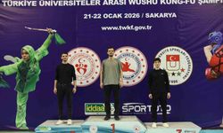 BARÜ'lü öğrencilerden Üniversiteler Arası Wushu Türkiye Şampiyonası'nda 3 madalya