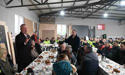 Başkan Karabatı, emekçileri kahvaltıda ağırladı