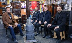 Bayburt Valisi Eldivan esnafla bir araya geldi