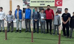 Bayburt'ta bağımlılıkla mücadele kapsamında 'Okçuluk Turnuvası' düzenlendi