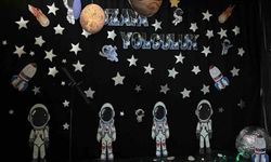 Bebek Kütüphanesi'nde çocuklar uzayla tanıştı