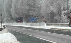 Bolu Dağı'nda yollar açık, kar yağışı ise tipi şeklinde